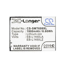Cameron Sino Cs Smt699Xl 1800Mah Battery For Samsung Mobile Smartphone