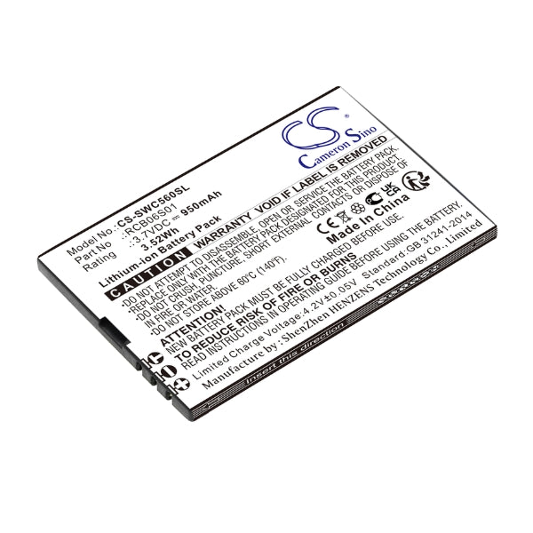 Cameron Sino Cs Swc560Sl 950Mah Battery For Swisstone Mobile Smartphone