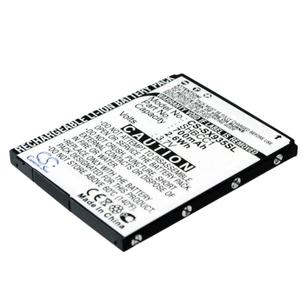 Cameron Sino Cs Sx935Sl 700Mah Battery For Sharp Mobile Smartphone