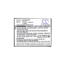 Cameron Sino Cs Urv620Bl 3700Mah Battery For Urovo Barcode Scanner