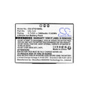 Cameron Sino Cs Utg100Sl 1600Mah Battery For Unistrong Equipment
