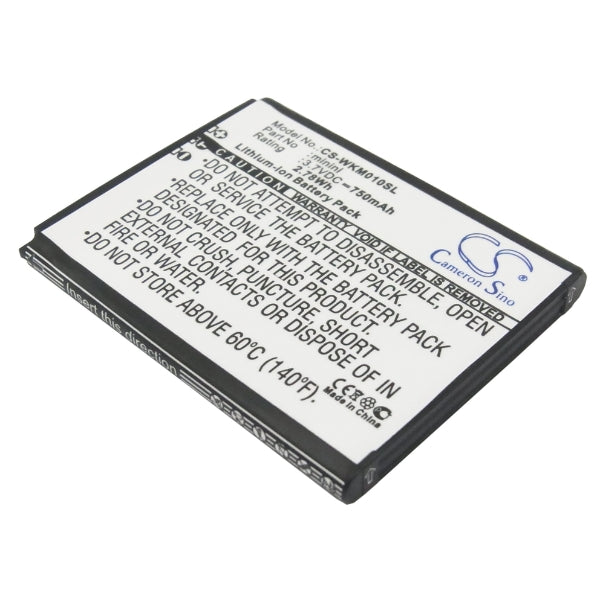 Cameron Sino Cs Wkm010Sl 750Mah Battery For Wiko Mobile Smartphone