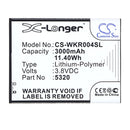 Cameron Sino Cs Wkr004Sl 3000Mah Battery For Casper Mobile Smartphone