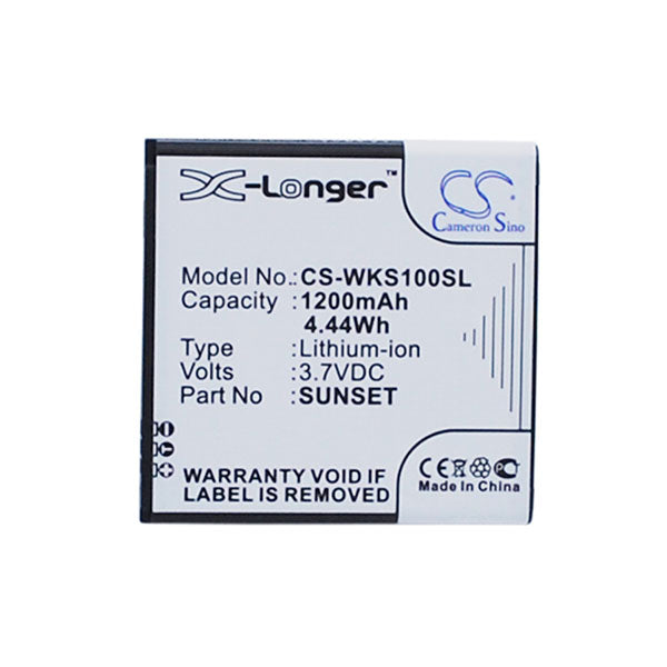 Cameron Sino Cs Wks100Sl 1200Mah Blu Mobile Smartphone