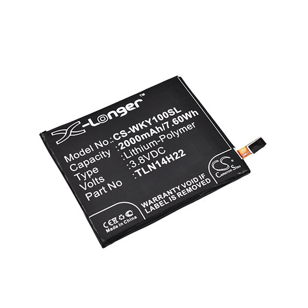 Cameron Sino Cs Wky100Sl 2000Mah Battery For Wiko Mobile Smartphone