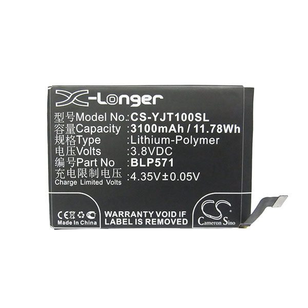 Cameron Sino Cs Yjt100Sl 3100Mah Battery For Oneplus