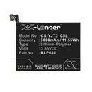 Cameron Sino Cs Yjt310Sl 3000Mah Battery For Oneplus Mobile Smartphone
