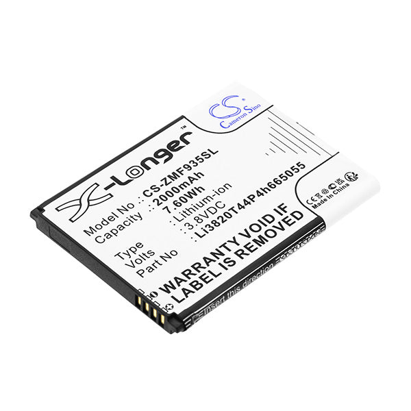 Cameron Sino Cs Zmf935Sl 2000Mah Battery For Zte Hotspot