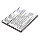 Cameron Sino Cs Zta530Sl 2100Mah Battery For Zte Mobile Smartphone