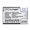 Cameron Sino Cs Ztl110Xl 1400Mah Battery For Zte Mobile Smartphone