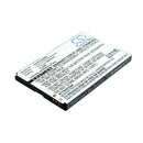Cameron Sino Cs Ztu500Sl 1400Mah Battery For Zte Mobile Smartphone