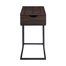 C Shaped Drawer Side Table