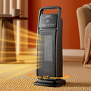 2000W Ceramic Tower Heater Space Heaters Indoor Oscillating Black