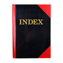 Cumberland Red And Black Notebook A5 100 Leaf Indexed
