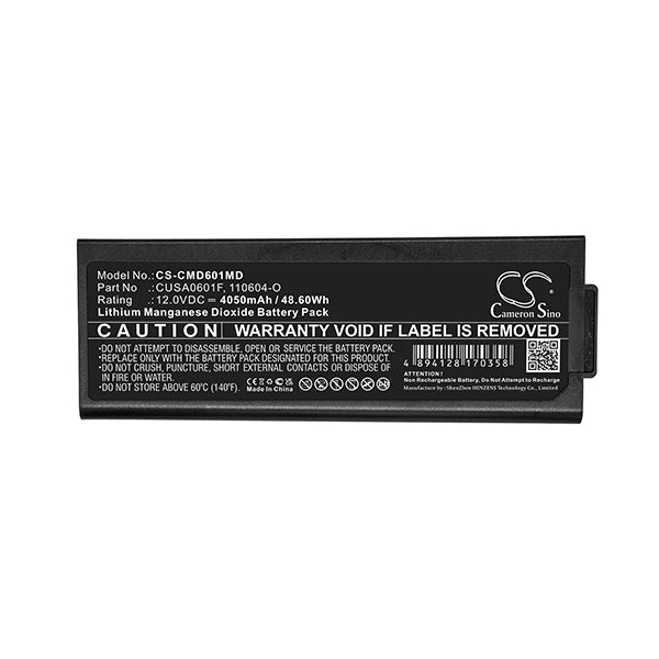 Cameron Sino Cs Cmd601Md 4050Mah Replacement Battery For Cu Medical