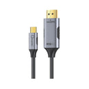 Oxhorn Usb C To Hdmi 2 1M Cable 4K 60Hz Aluminum Plugs Black Support