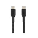 Belkin Boostcharge Braided Usb C To Usb C Cable Black Cab004Bt0Mbk
