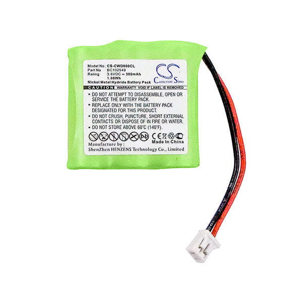 Cameron Sino Cwd600Cl 300Mah Battery For Cable And Wireless