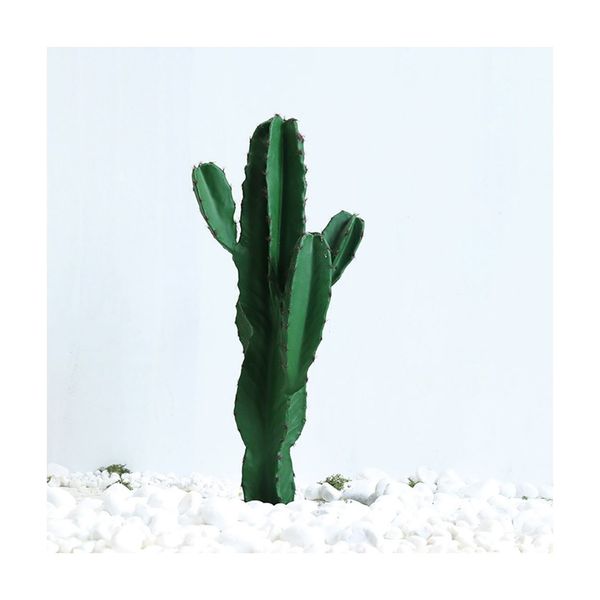 4X 70Cm Green Artificial Indoor Cactus Tree Decorative 5 Heads