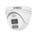 Ivsec Turret Ip Camera 8Mp Fixed Lens 25Fps Poe Ip66  Adv Det Adv Ivs