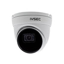 Ivsec Turret Ip Camera 12Mp Fixed Lens 15Fps Poe Ip66 30M Ir Mic Ivs