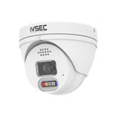 Ivsec Turret Ip Camera 4Mp Fixed Lens 25Fps Poe Ip66 30M Ir Led Alert