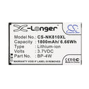 Cameron Sino Cs Nk810Xl 1800Mah Replacement Battery For Nokia Mobile