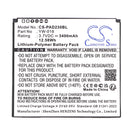 Cameron Sino Cs Pad230Bl 3400Ma Battery For Pax Payment Terminal
