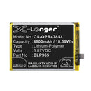 Cameron Sino Cs Opr478Sl 4800Mah Battery For Oppo Mobile