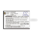 Cameron Sino Cs Kst823Bl 4950Mah Battery For Szzt Payment Terminal