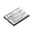 Cameron Sino Cs Ptu446Sl 900Mah Battery For Panasonic Mobile