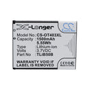 Cameron Sino Cs Ot403Xl 1500Mah Battery For Alcatel Mobile