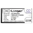 Cameron Sino Cs Nk630Xl 1800Mah Battery For Nokia Mobile