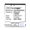 Cameron Sino Cs Dpe622Sl 800Mah Replacement Battery For Doro Mobile