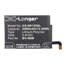 Cameron Sino Cs Nk152Xl 3500Mah Replacement Battery For Nokia Mobile
