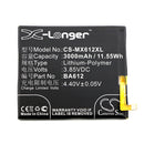 Cameron Sino Cs Mx612Xl 3000Mah Battery For Meizu Mobile