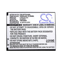 Cameron Sino Cs Ktt310Sl 2200Mah Battery For K Touch Mobile
