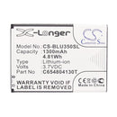 Cameron Sino Cs Blu350Sl 1300Mah Replacement Battery For Blu Mobile