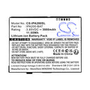 Cameron Sino Cs Ipa280Sl 3000Mah Battery For Ingenico Payment Terminal