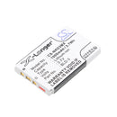 Cameron Sino Cs Nkd3Mx 1000Mah Battery For Nokia Mobile
