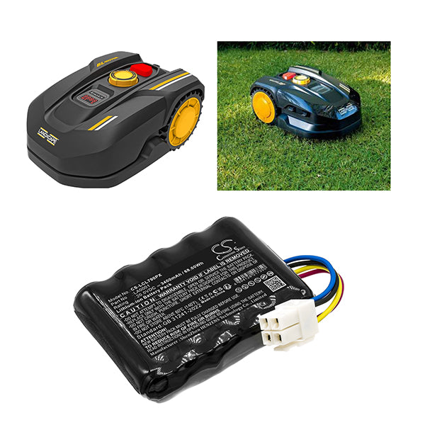 Cameron Sino Cs Lcl790Px 3400Mah Battery For Ferrex Lawn Mowers