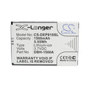 Cameron Sino Cs Dep810Sl 1500Mah Replacement Battery For Doro Mobile