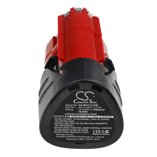 Cameron Sino 1500Mah Battery Replacement For Milwaukee Power Tools