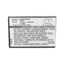 Cameron Sino Cs Wkz005Sl 1100Ma Replacement Battery For Wiko Mobile