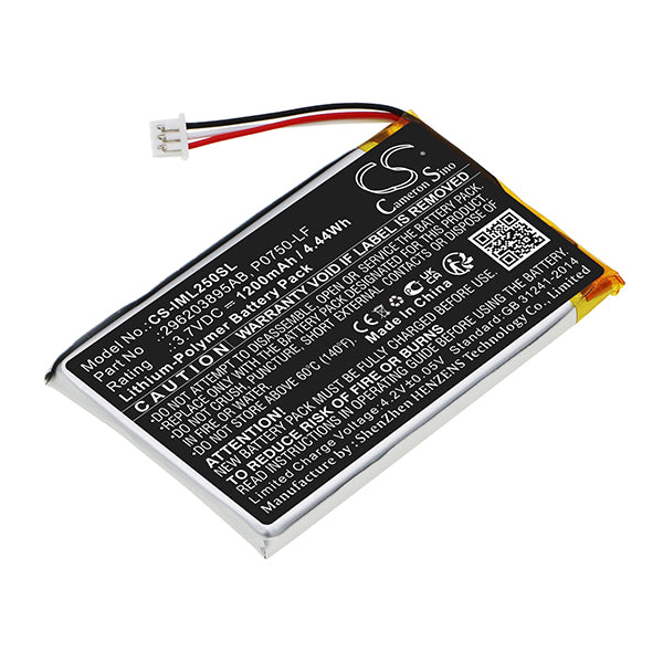 Cameron Sino Cs Iml250Sl 1200Mah Battery For Ingenico Payment Terminal