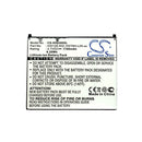 Cameron Sino Cs Hiq300Sl 1700Mah Replacement Battery For HP Pocket Pc