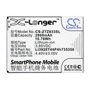 Cameron Sino Cs Ztz833Sl 2800Mah Battery For Zte Mobile