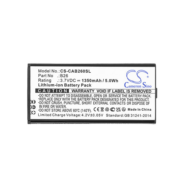 Cameron Sino Cs Cab260Sl 1350Mah Battery For Cat Mobile