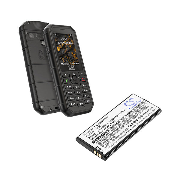 Cameron Sino Cs Cab260Sl 1350Mah Battery For Cat Mobile