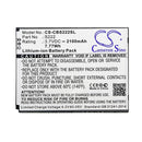 Cameron Sino Cs Cbs222Sl 2100Mah Battery For Cubot Mobile